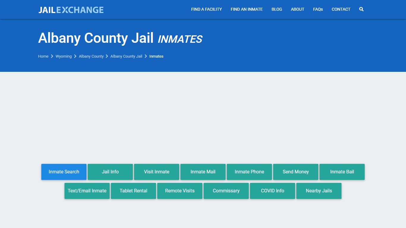 Albany County Jail Inmates | Arrests | Mugshots | WY